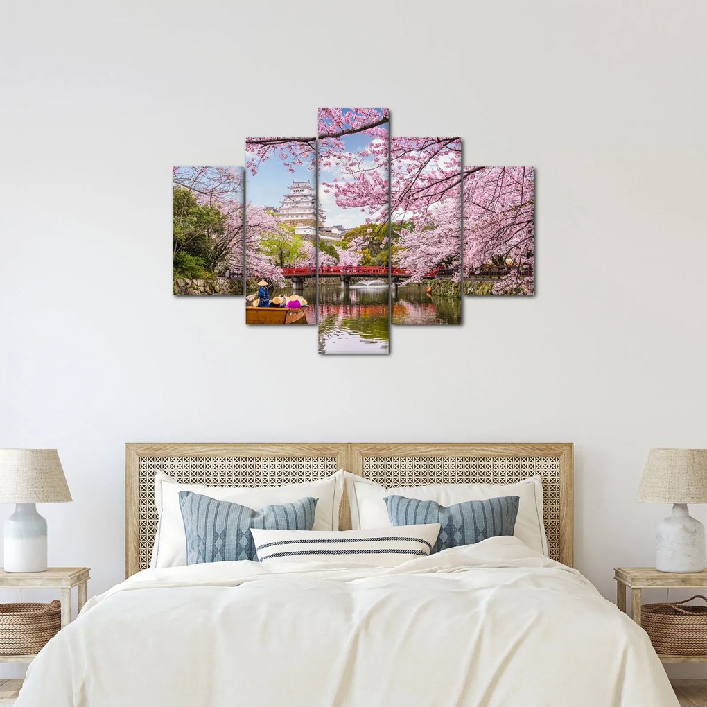 Tablou cu cireș japonez (150x105 cm)