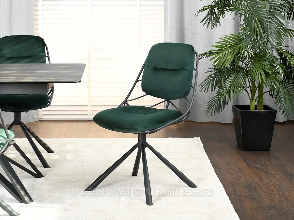 Scaun Brooklyn (verde + negru). 1110974