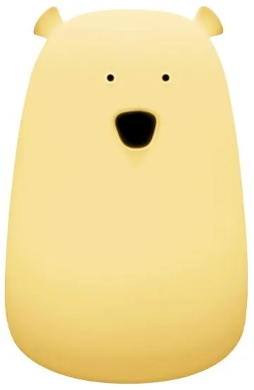 Lampă LED RGB pentru copii Rabalux 5409 BALOO LED/0,4W/5V ursuleț