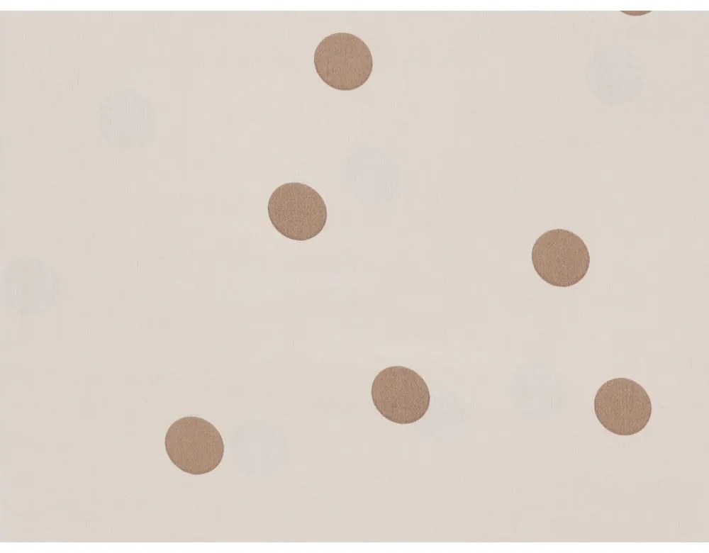 Lenjerie de pat maro din bumbac satinat pentru pat de o persoană 140x200 cm Solaris – Södahl