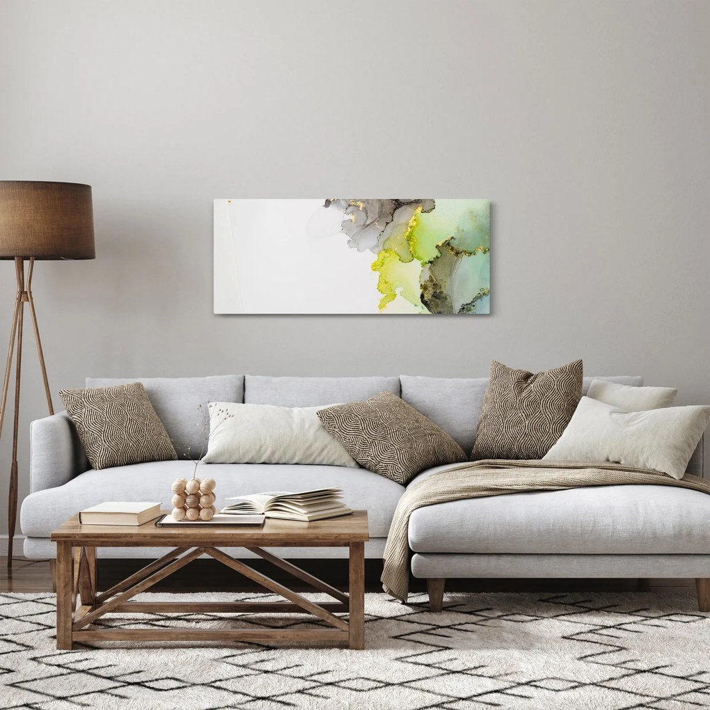 Tablou - Arta abstractă în cerneală (120x50 cm)