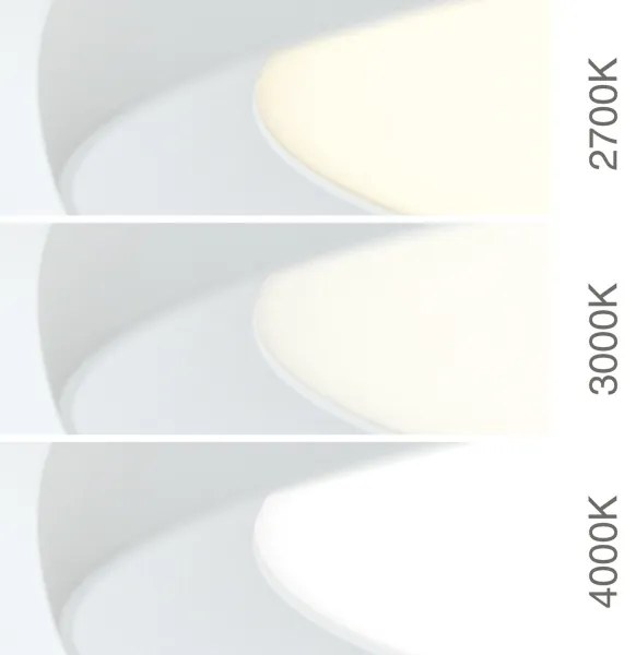 Orion - Plafonieră LED KANT, 50 W, 230 V, 2700/3000/4000 K, Ø 60 cm, albă