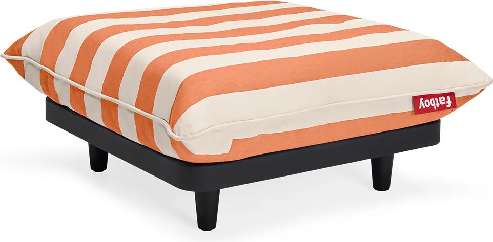 Modul scaun Paletti, culori multiple - Fatboy Culoare: portocaliu-crem cu dungi