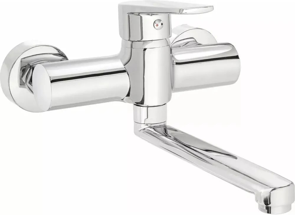 Baterie lavoar Deante Tubo crom 24.5 cm