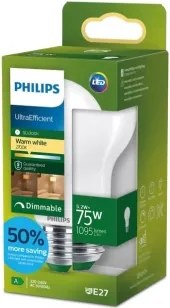 Bec LED dimabil Philips ULTRAEFFICIENT A60 E27/5,2W/230V 2700K