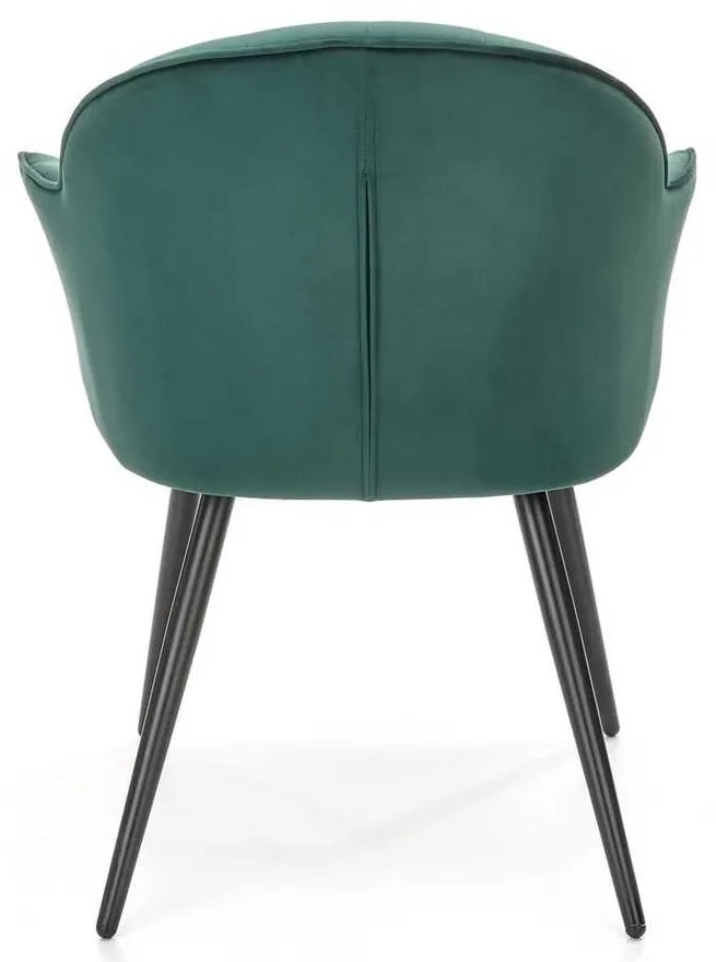 Scaun de bucătărie Zoey, verde închis