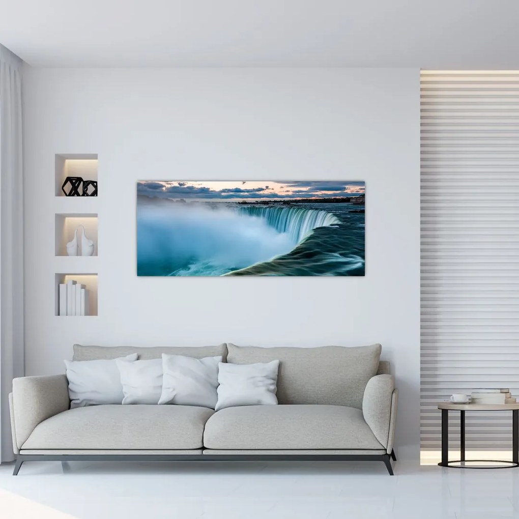 Tablou cu cascadele (120x50 cm)