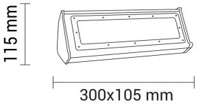 Lampa industriala liniara LED Optonica, 50W, lumina neutra (4500K), IP44, 5000lm