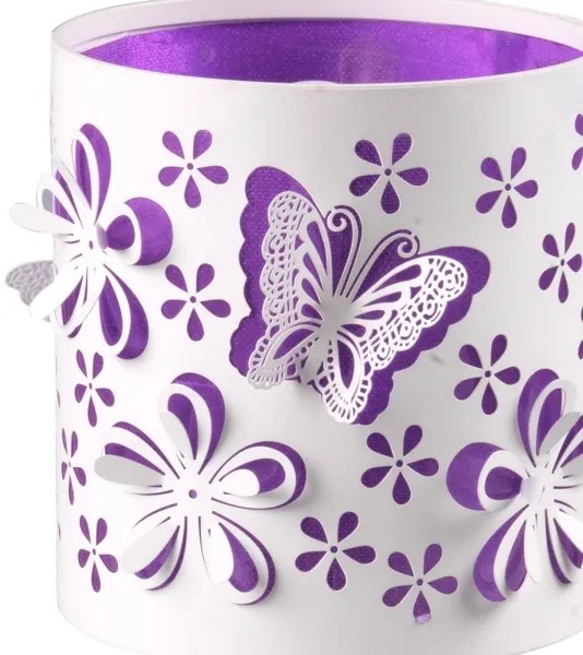 Lampă de masă ONLI TITILLA 1xE14/6W/230V 22 cm mov/alb