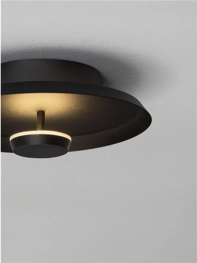 Plafoniera LED stil modern DORELL negru
