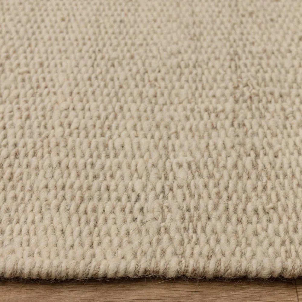 Covor bej-crem țesut manual din lână 120x170 cm Lima Sand – Asiatic Carpets
