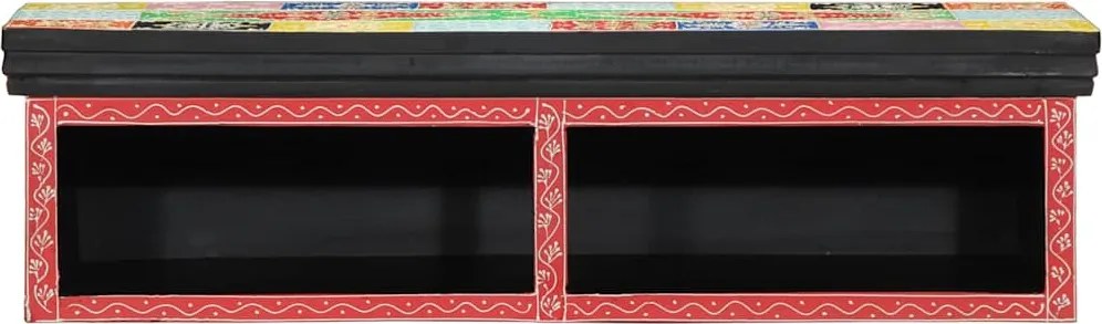 vidaXL Cabinet TV cu raft Multicolour 80 x 30 x 22 cm Lemn compozit