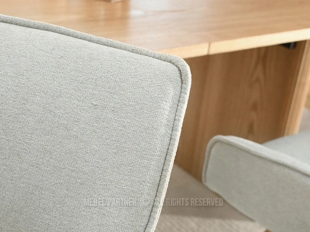 Scaun Doris (gri + stejar). Promo -8%. 1111033
