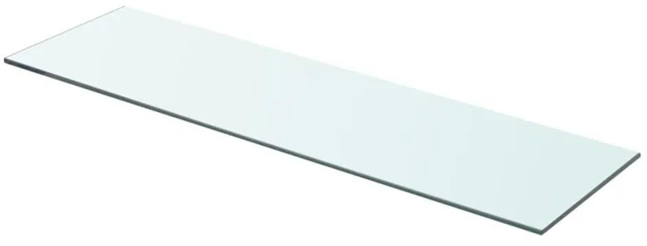 Rafturi, 2 buc., 70 x 20 cm, panouri sticla transparenta 2, 70 x 20 cm