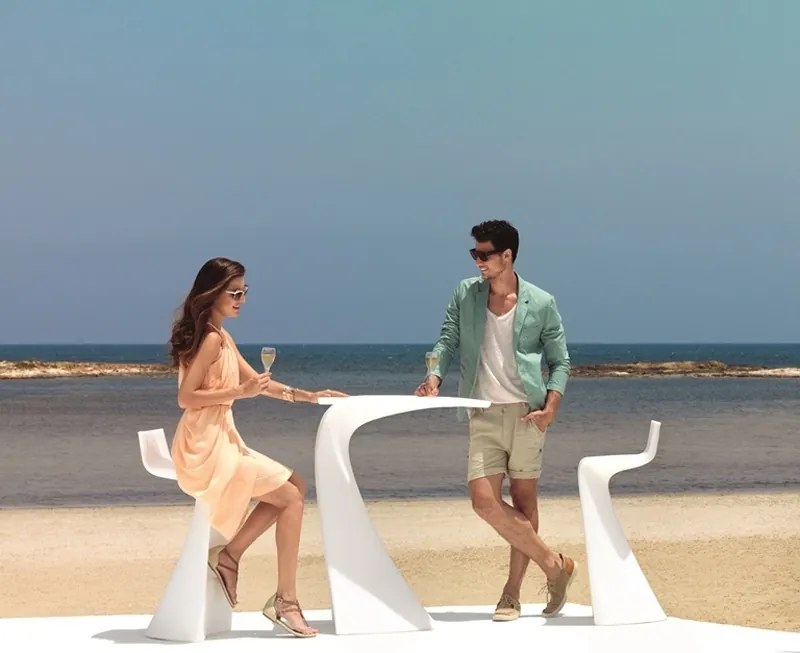 Masa de bar exterior / interior design modern premium WING BAR TABLE 53032 Vondom