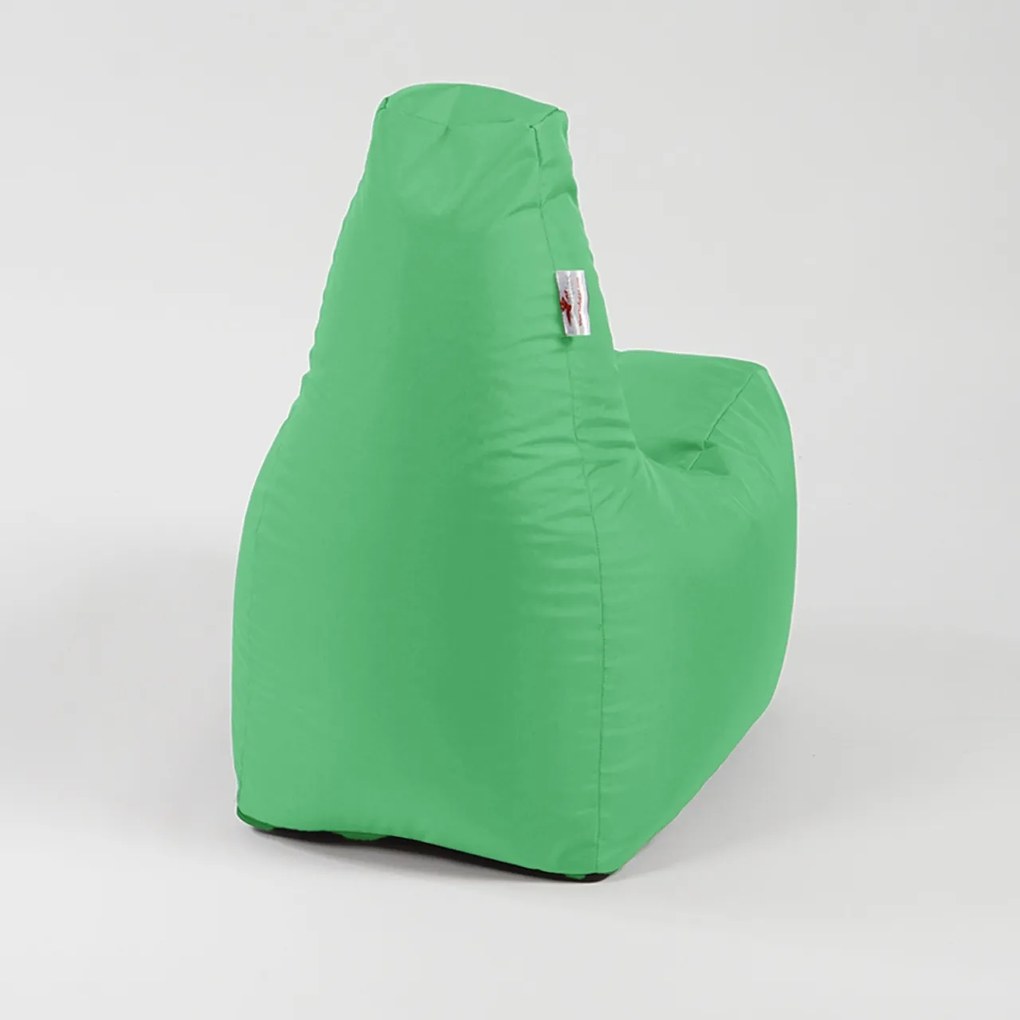 Fotoliu tip Scaun Sunlounger Junior Pufrelax, material impermeabil, Green Apple