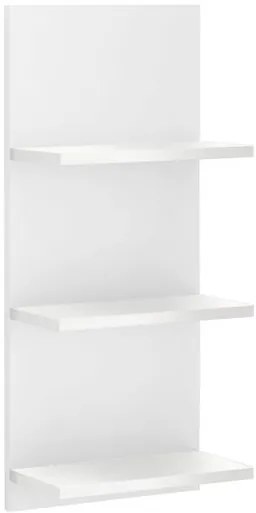 Raft suspendat baie Cadi alb 30/17,5/70 cm