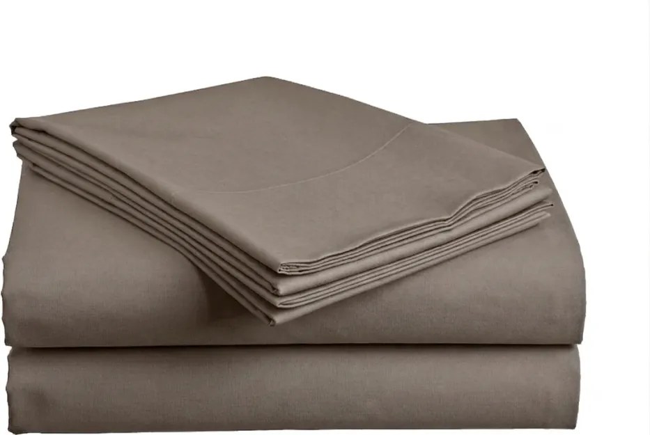 Cearsaf din bumbac STANDARD 140x240 cm, gri inchis