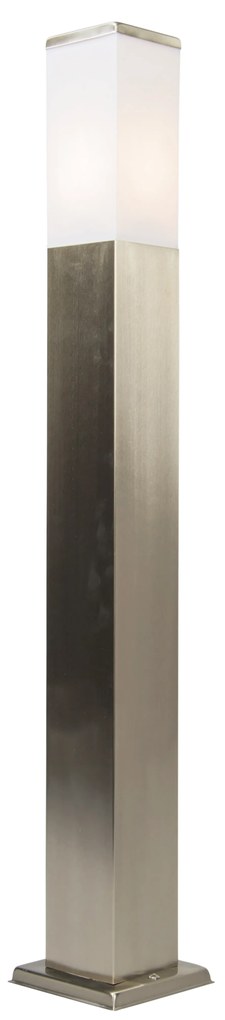 Lampă de perete exterioară modernă din oțel 80 cm IP44 - Malios