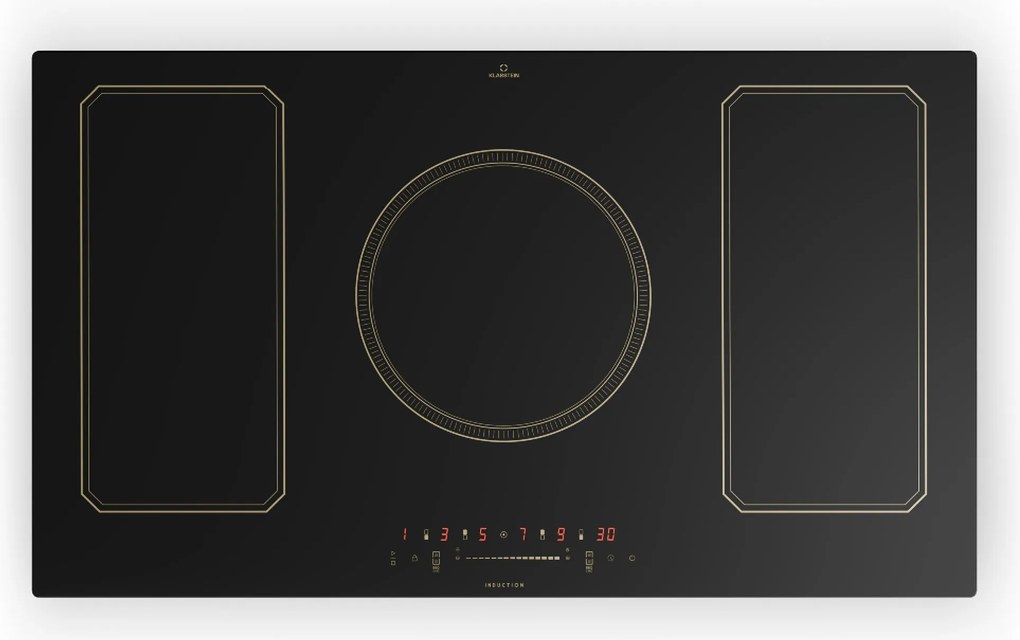Klarstein Victoria 5 Flex, plită cu inducție, încorporabilă, 7400 W, 2 Flex zone, cronometru
