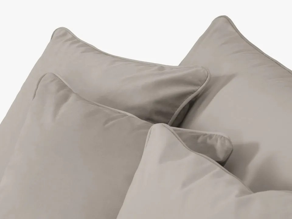 Canapea Boho catifea cu husa detasabila L223 cm