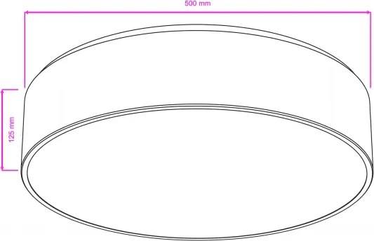 Brilagi - Plafonieră pentru baie POOL 4xE27/15W/230V Ø 50 cm IP54 albă