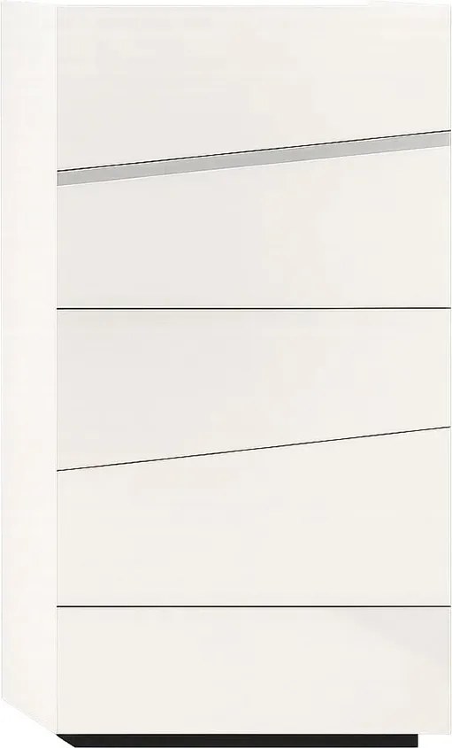 Comodă lemn masiv Alba Dream, 58 × 43,5 × 111 cm