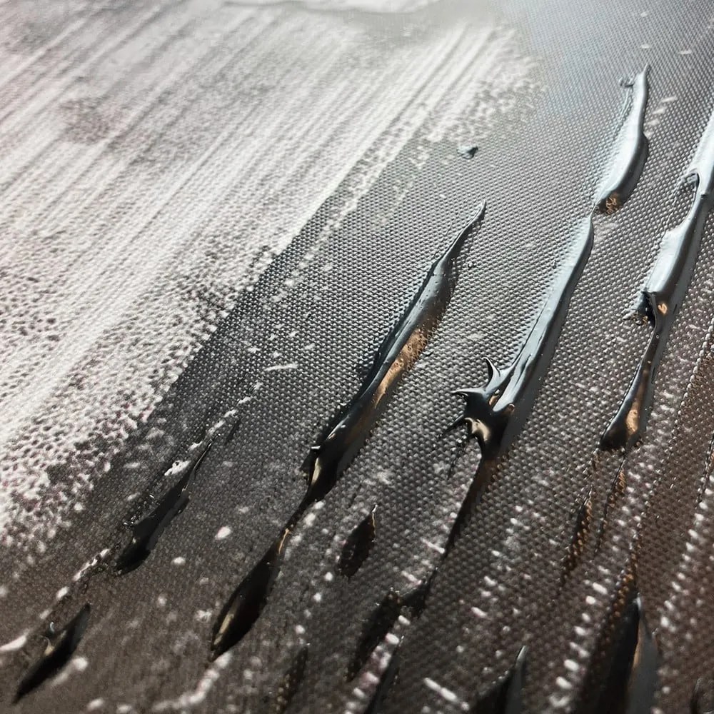 Tablou cu detalii pictate manual 70x100 cm Touch – Styler