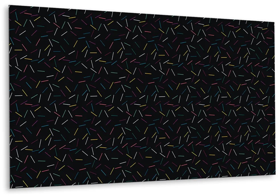 Panou decorativ pvc Linii colorate decorative