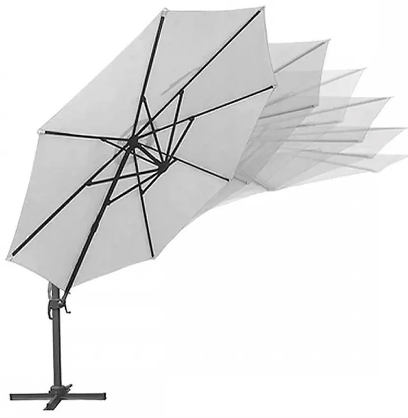 Parasol de grădină Kazuar bej 3,5 M