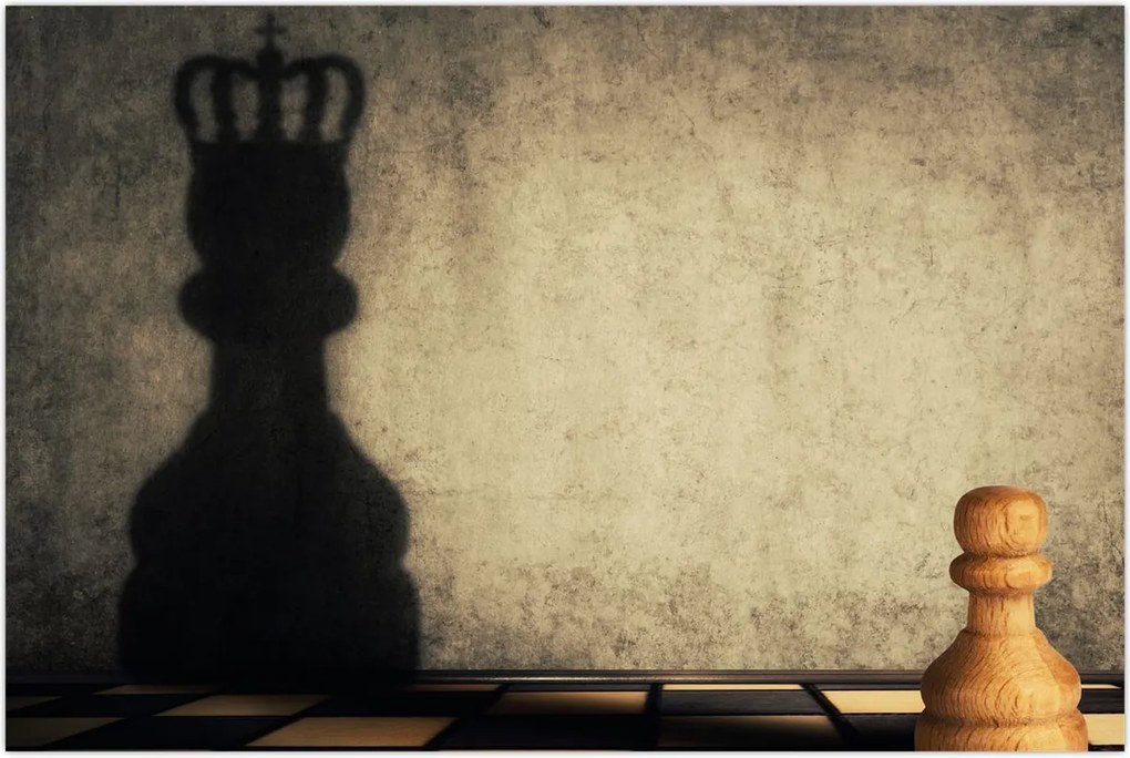 Tablou - Șah 2 (90x60 cm)