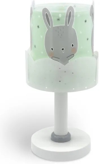 Lampă pentru copii BUNNY 1xE14/40W/230V verde Dalber 61151H
