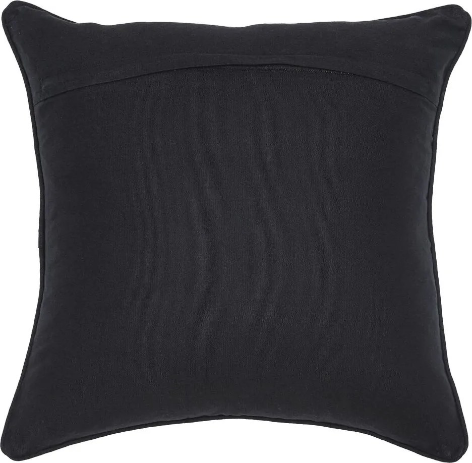 Perna decorativa LUX Spray 50x50cm, negru/ auriu 115069 HZ