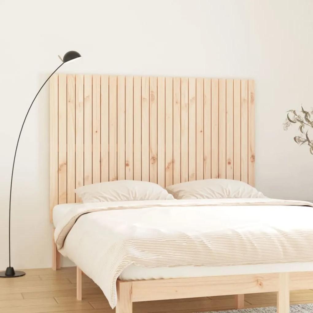 824958 vidaXL Tăblie de pat pentru perete, 166x3x110 cm, lemn masiv de pin