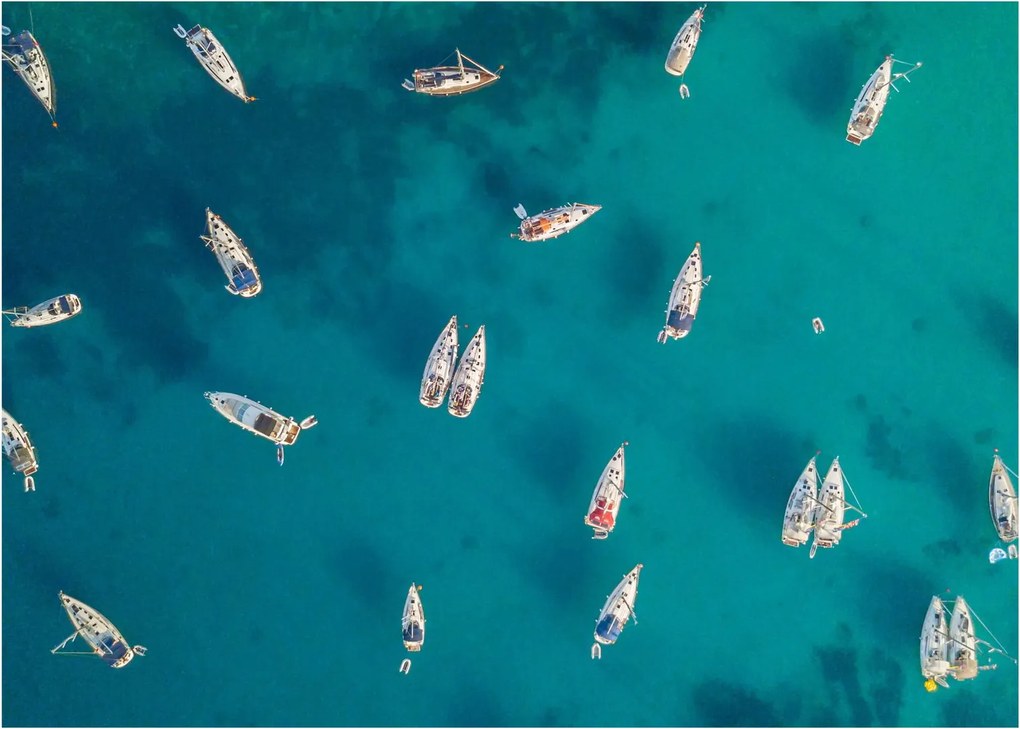 Tablou - Sailboats (70x50 cm)