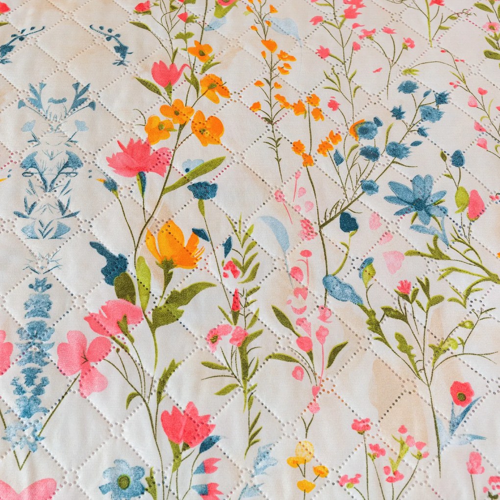 Cuvertura de pat MILLEFLEUR, colorată Dimensiune: 170 x 210 cm