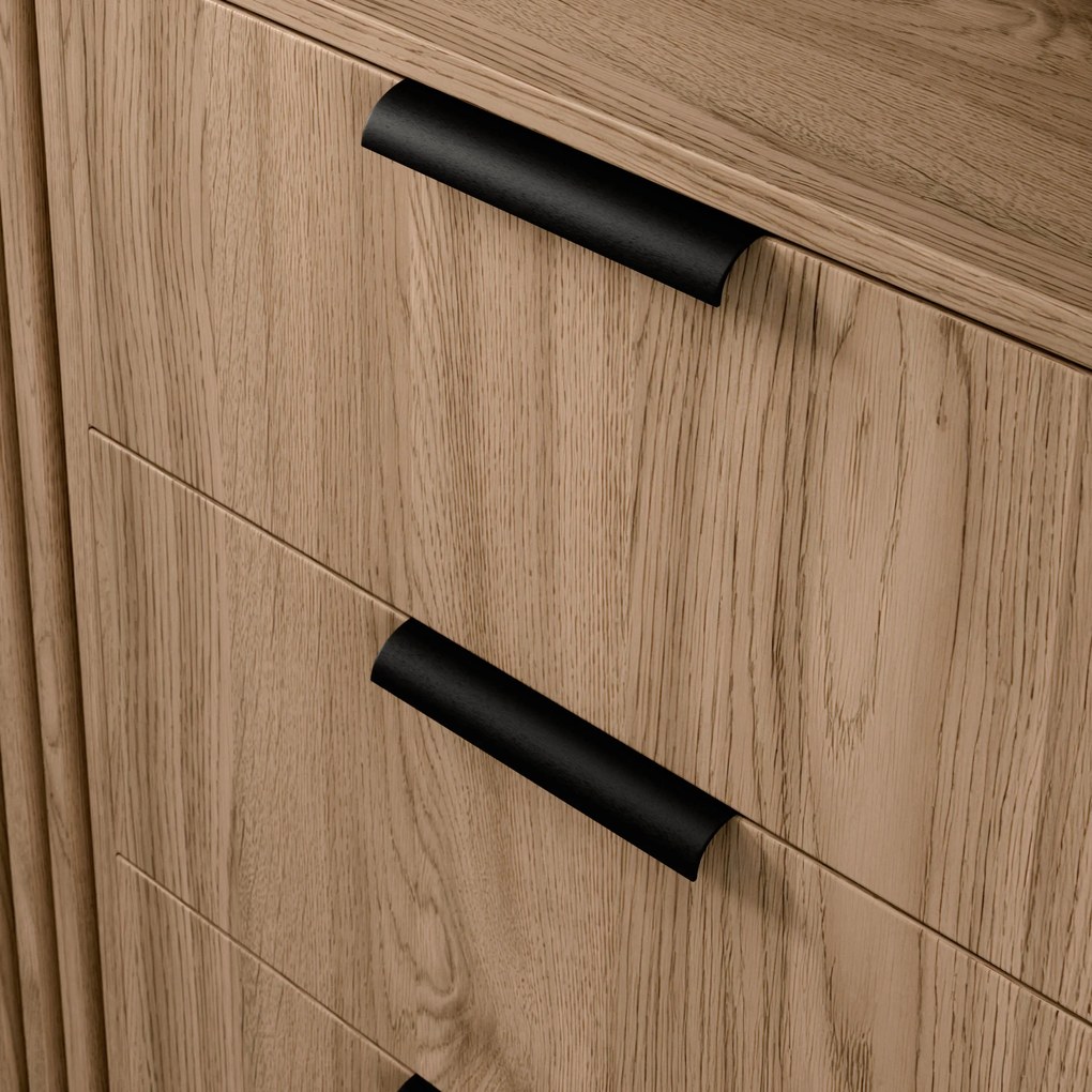 OFERTA Comoda ENTSIAN 150x70cm, stejar artisan clasa a II-a