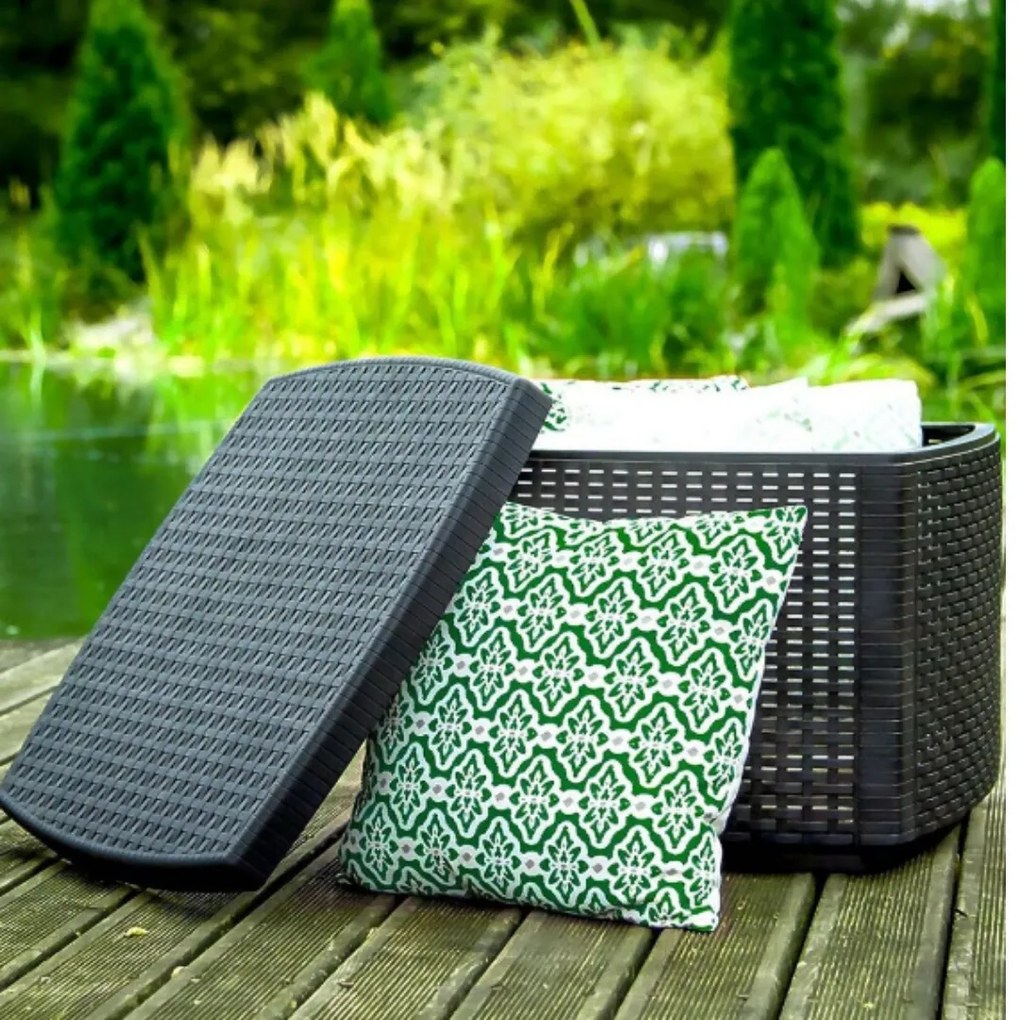 Set de grădină TREE, 3 piese, antracit I.P.A.E-Progarden