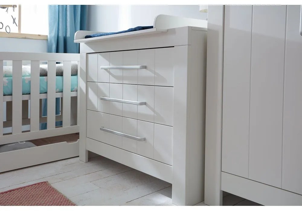 Masă de înfășat gri Calmo – Pinio