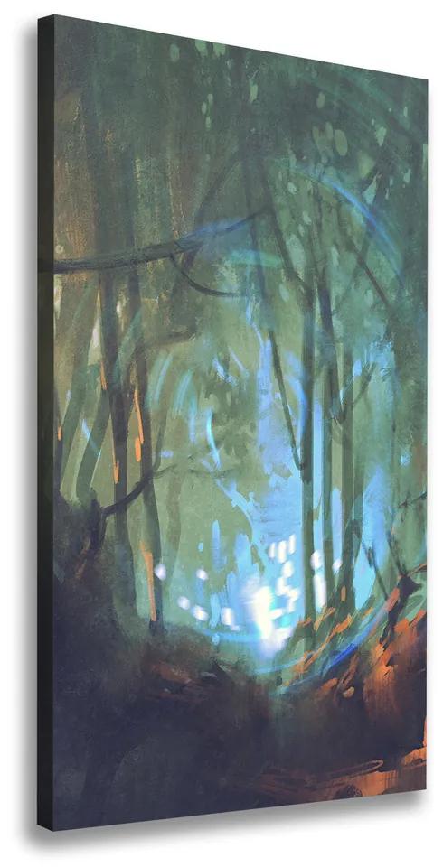Tablou pe pânză canvas Pădure mistic