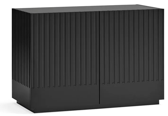 Comodă neagră joasă 100x70 cm Doric – Teulat