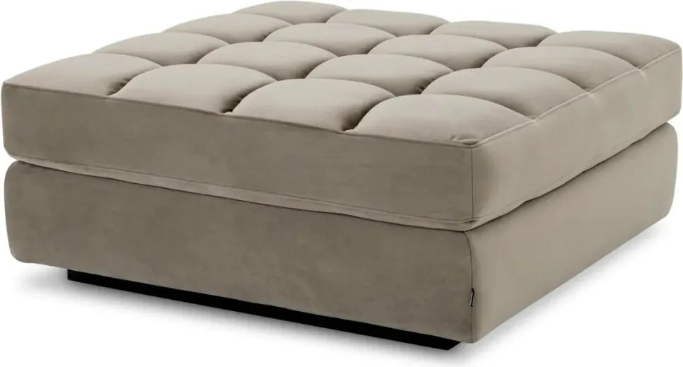 Otoman design LUX, Suport picioare canapea modulara Dean Savona greige