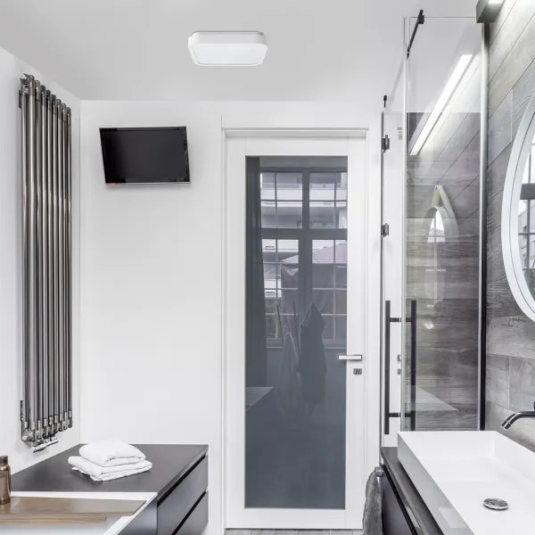 Plafonieră LED pentru baie Rabalux 71260 SAMIRA LED/18W/230V IP44 alb