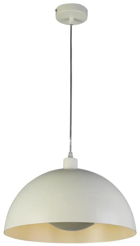 Lustra suspendata stil industrial Mars crem