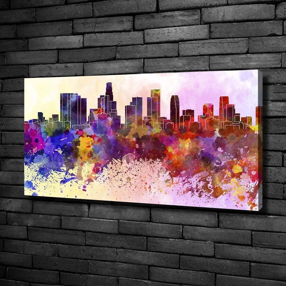 Print pe pânză Culorile din los angeles