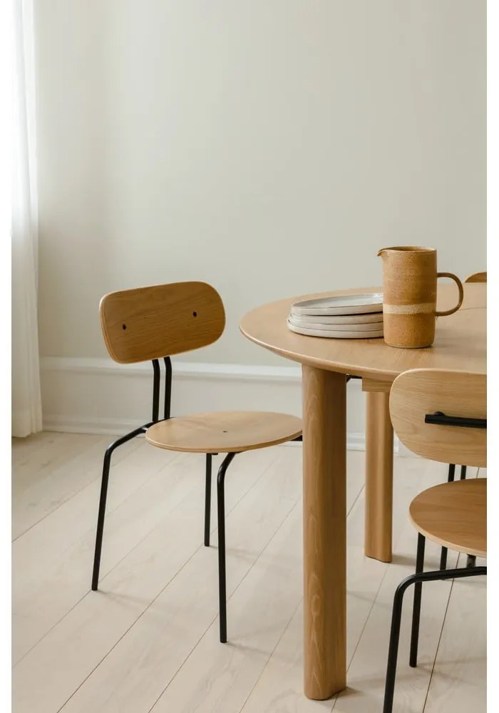 Scaun de dining verde închis/negru Curious – UMAGE