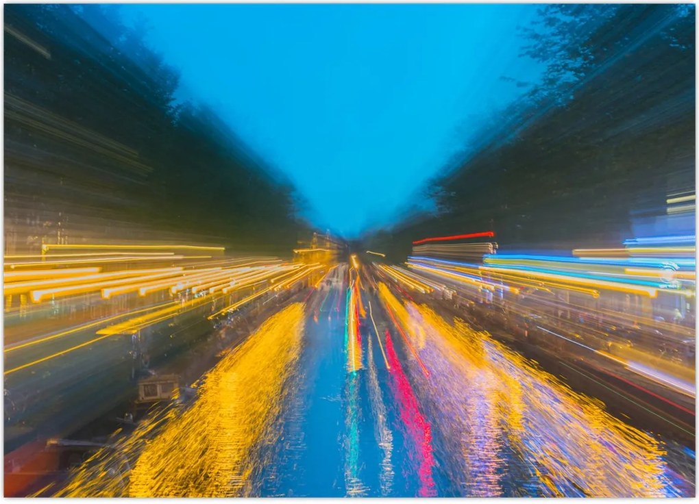 Tablou - Pictură abstractă (70x50 cm)