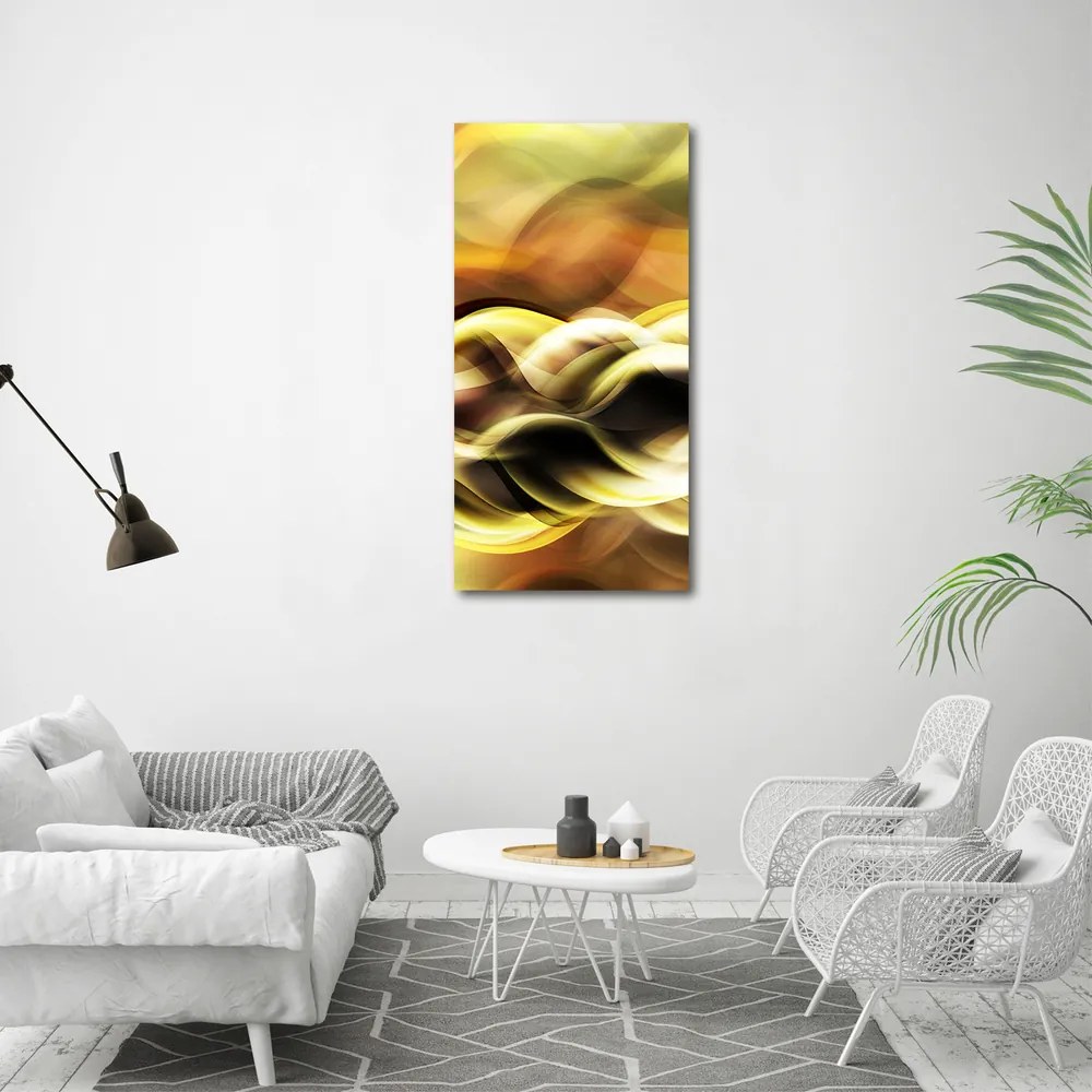 Tablou pe pânză canvas Lumina aurie