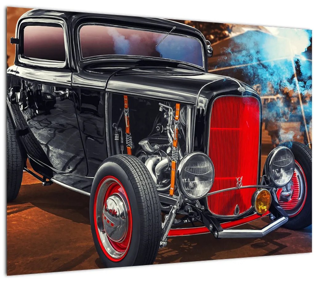 Tablou cu mașina veteran (70x50 cm)