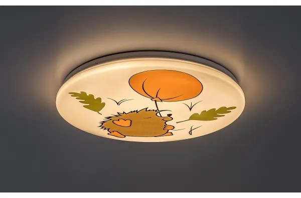 Rabalux 71191 - Plafonieră LED pentru copii HEDGY LED/24W/230V 3000K